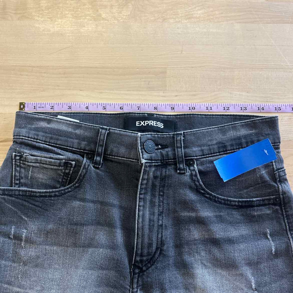 Express Women Size 4 Black Preloved Shorts