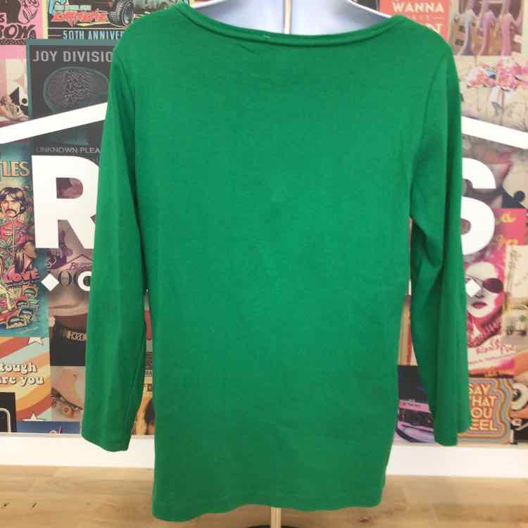Talbots Size M Green Preloved Longsleeve