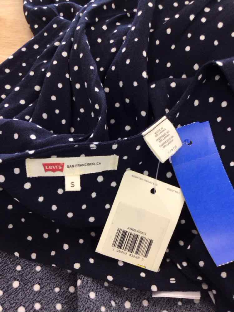Levi's Size S Blue New Dress