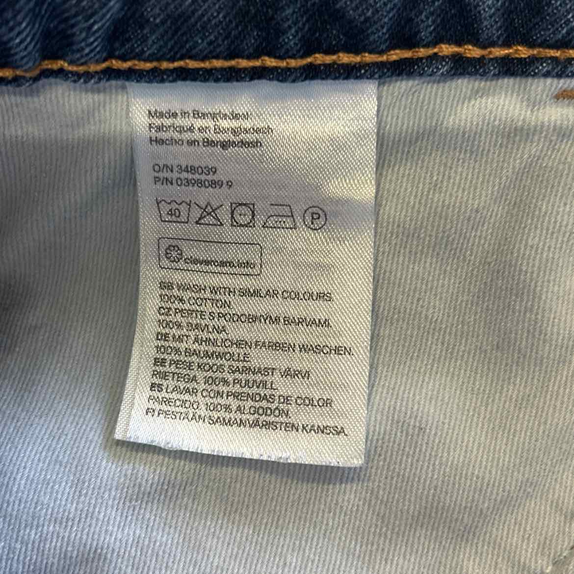 & Denim Women Size 8 Blue Denim Preloved Shorts
