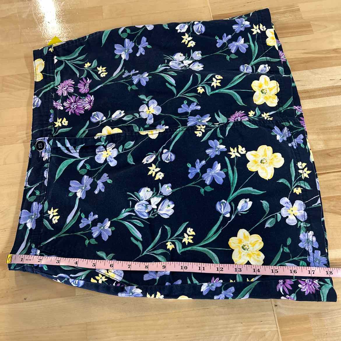 Karen Scott Women Size 6 Blue Preloved Skorts
