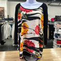 August Silk Size One Size Black Used Long Sleeve