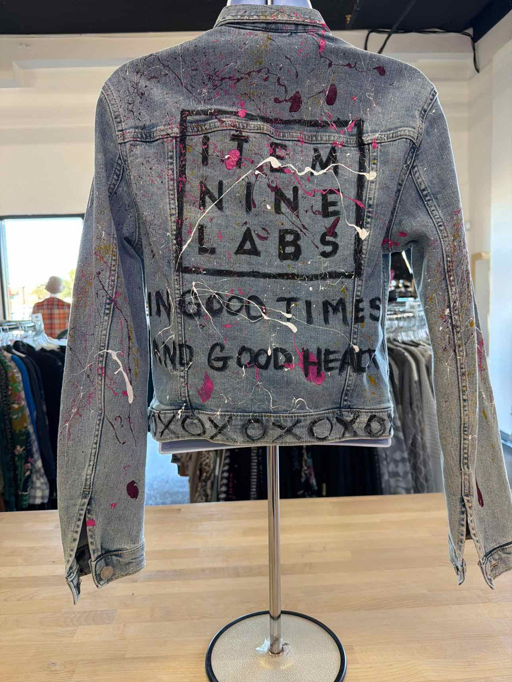 & Denim Size 6 Denim Jacket