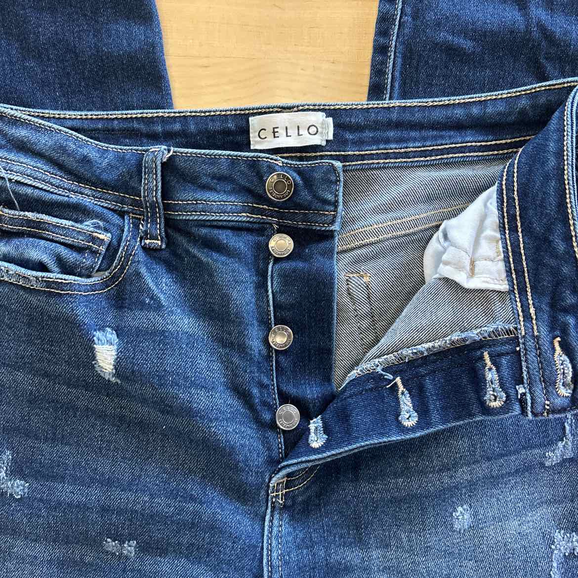 Cello Size 9 Blue Denim Preloved Jeans