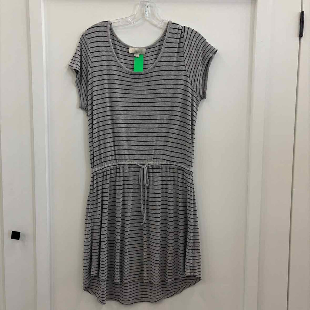 Olive & Oak Size L Gray Preloved Dress