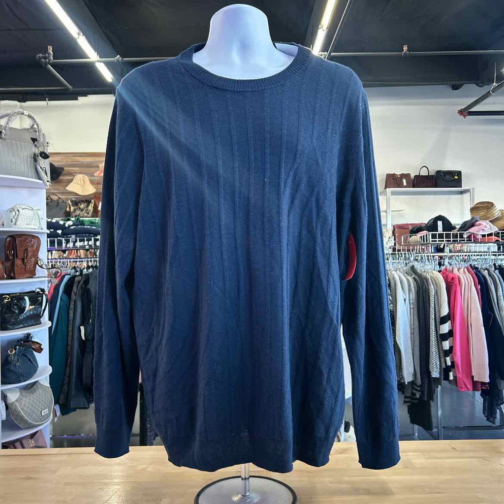 Alfani Size XXL Blue New MENS Sweater