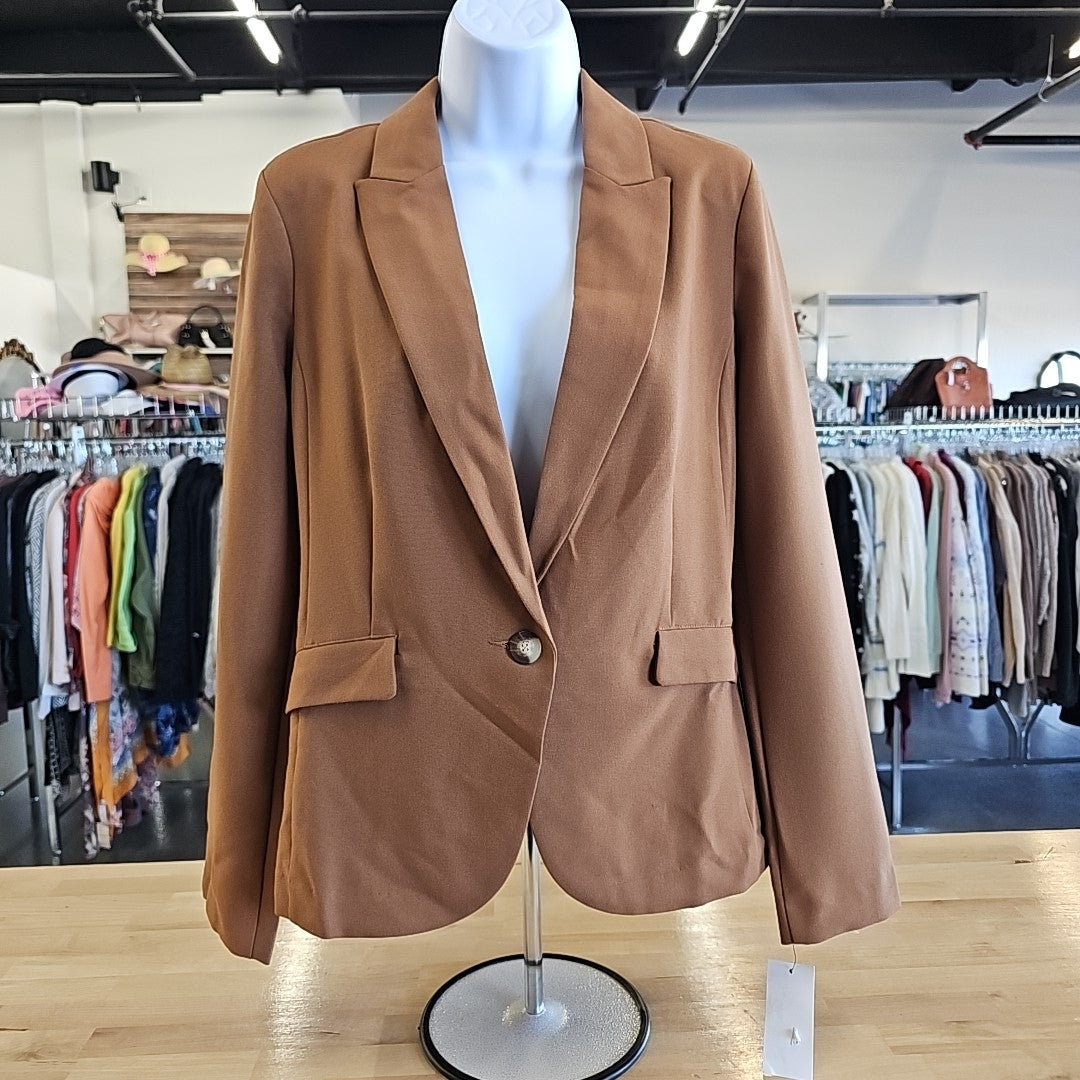 BCX Size M Brown Jacket