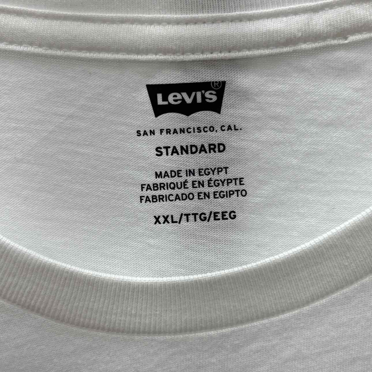 Levi's Size XXL Graphic Set in Neck T Shirt - Men's