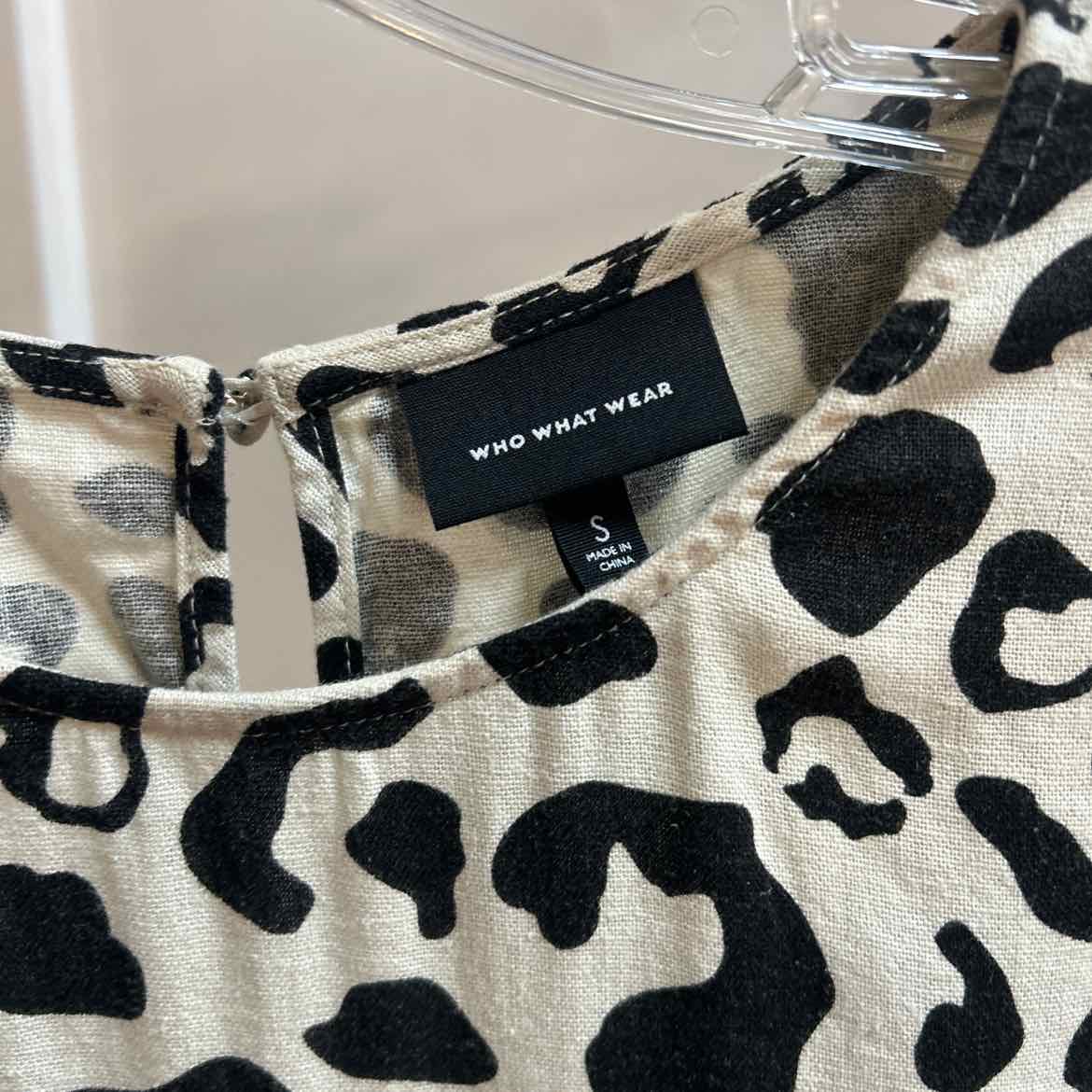 Who What Wear Size S Cream Preloved Dress