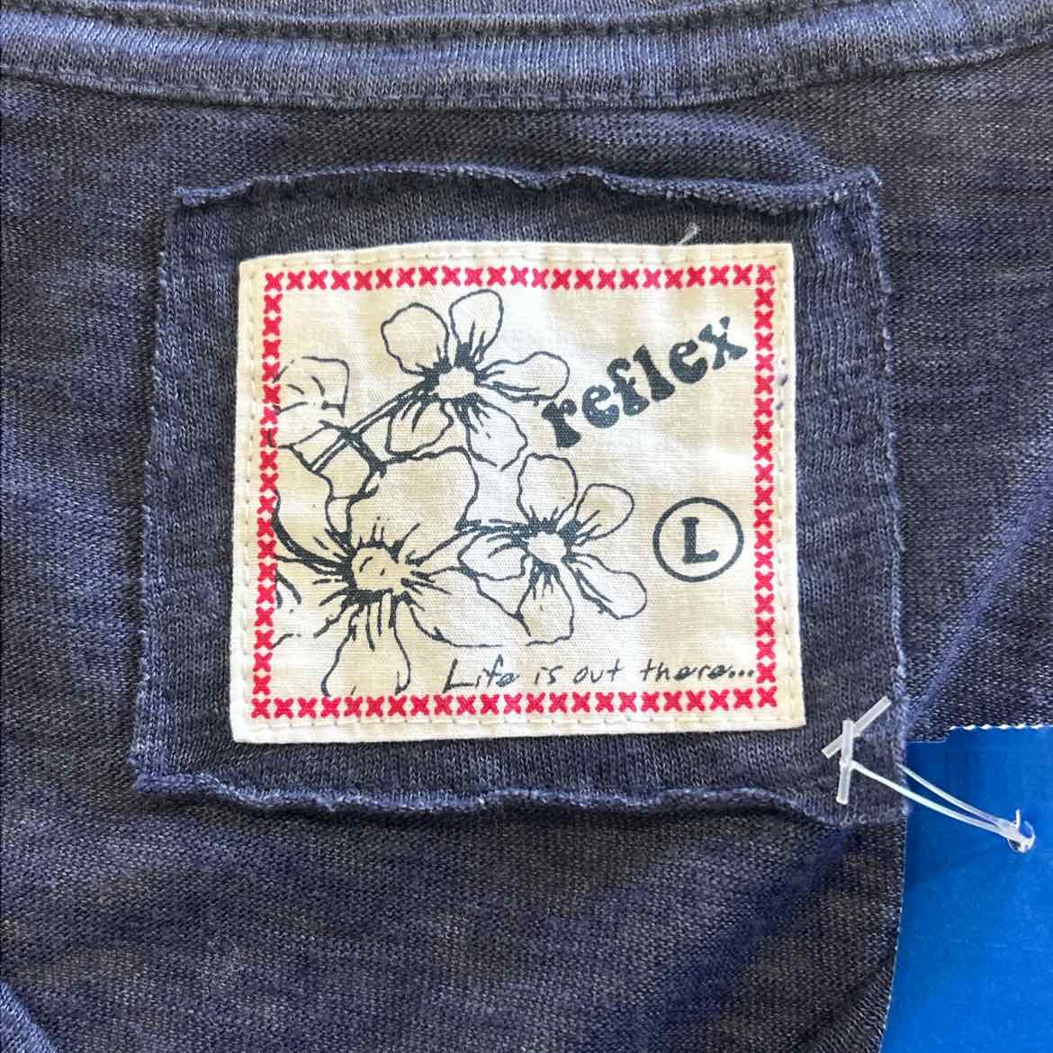 Reflex Size L Blue Preloved Shirt