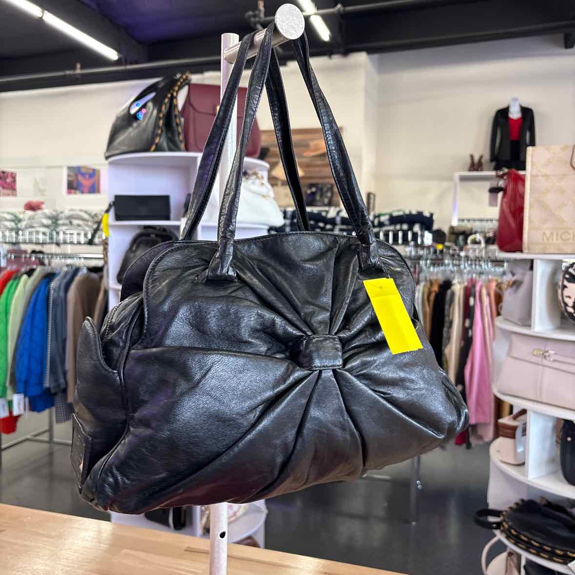 Valentino Black Leather Handbag