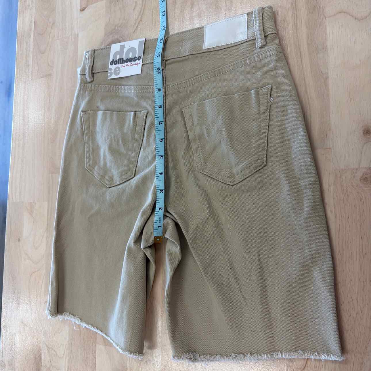 dollhouse Women Size 25 Tan New Shorts