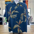 Jamaica Jaxx Size M Blue Preloved MENS Button Down Shirt