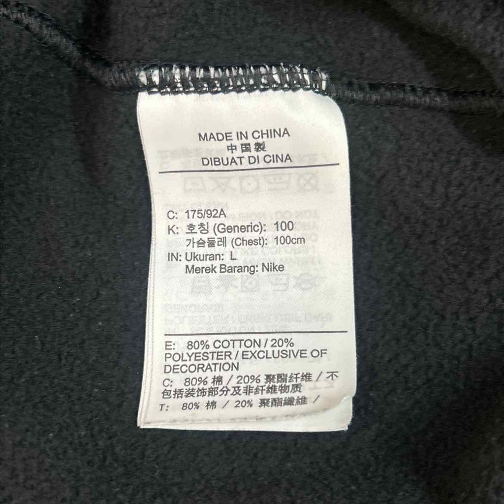 Nike Size L Black Preloved MENS Sweatshirt