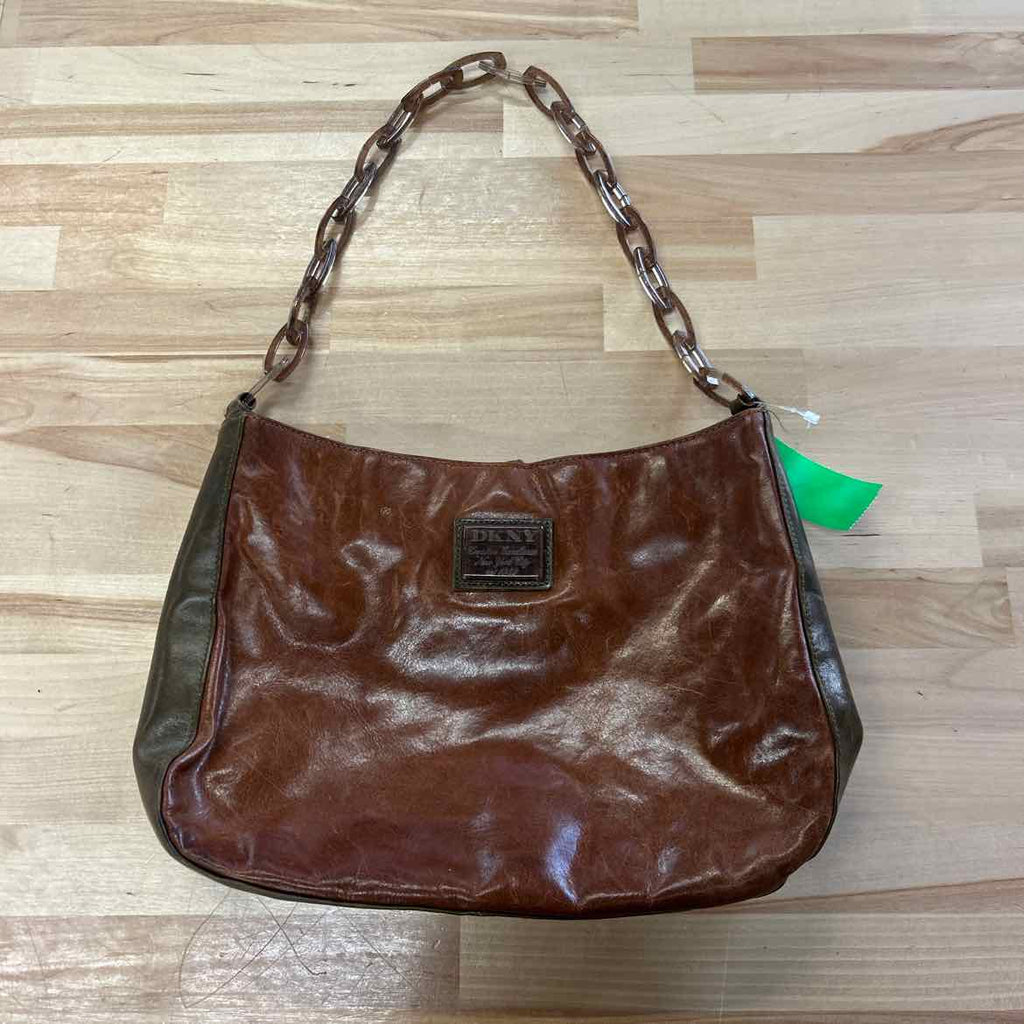 DKNY Brown Preloved Handbag