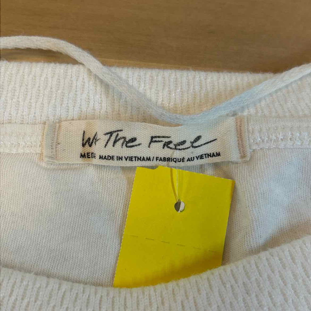 we the free Size M White Preloved Sweater