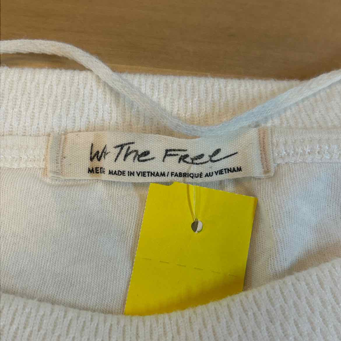 we the free Size M White Preloved Sweater