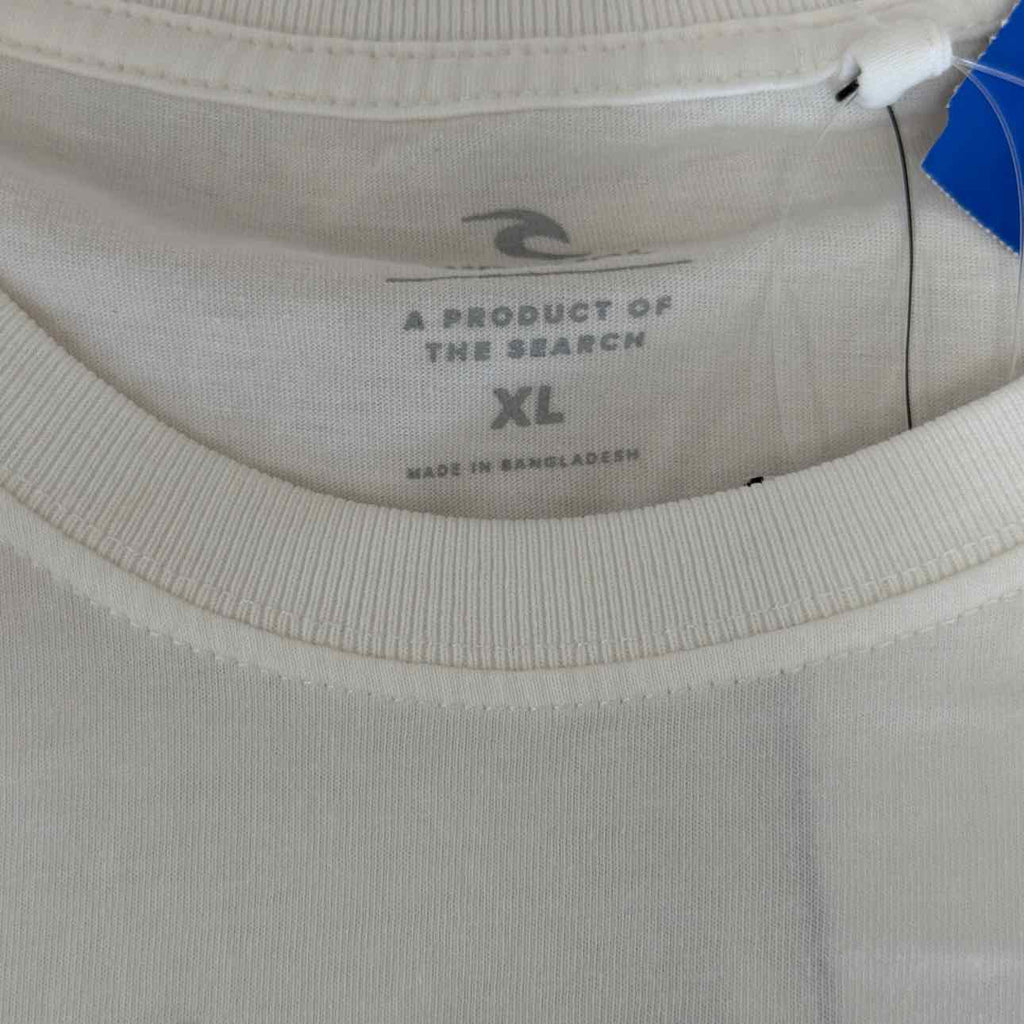 Rip Curl Size Xl Spirit Standard Short-Sleeve T-Shirt - Hawaii Bone