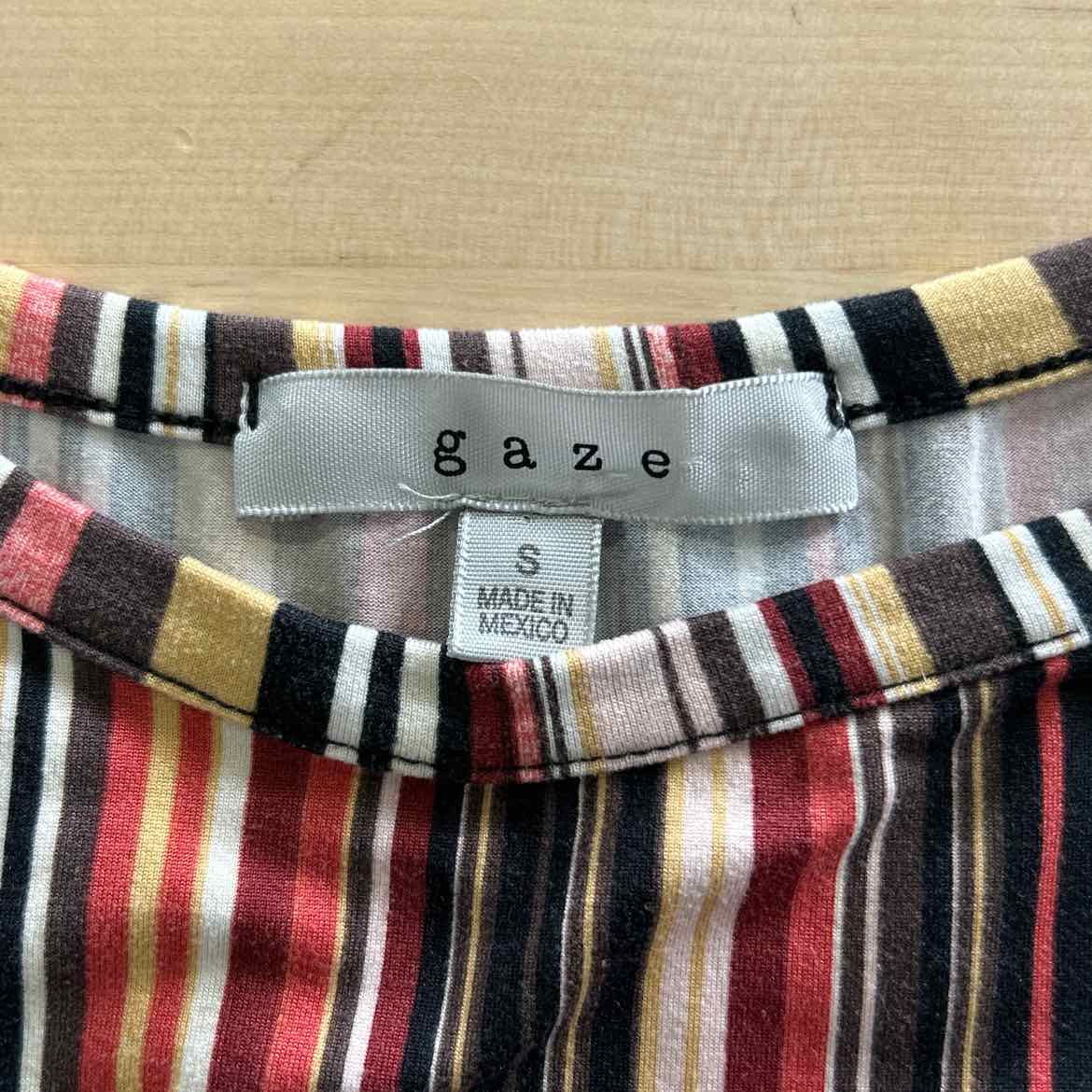 Gaze Size S Multi-Color Long Sleeve