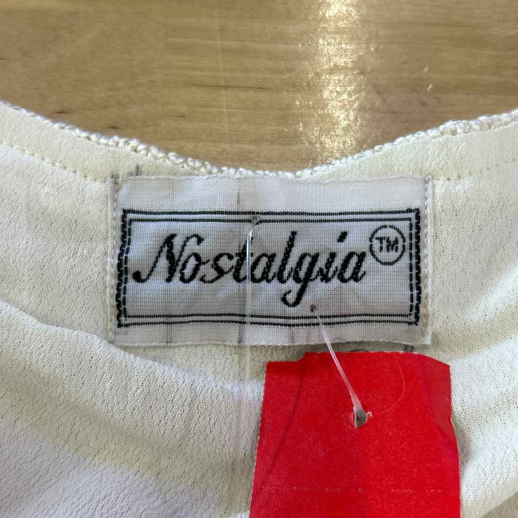 Nostalgia Size L Cream New Dress