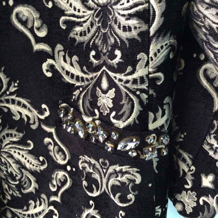 Susan Graver Size 20 Gold & Black Jacket
