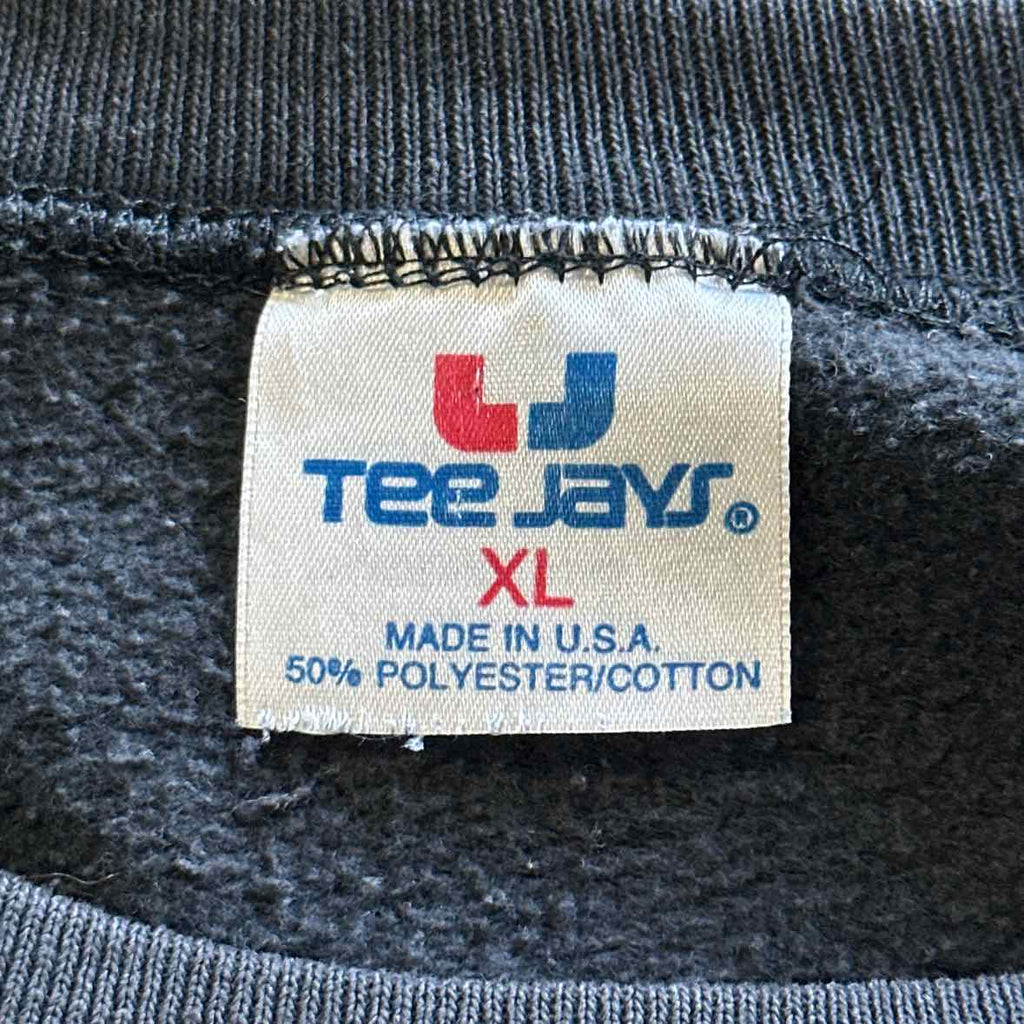 Tee Jays Size XL Black Sweatshirt