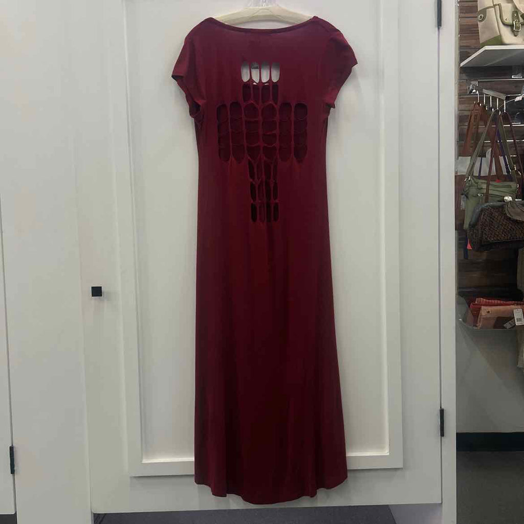 Love Culture Size L Burgundy Preloved Dress