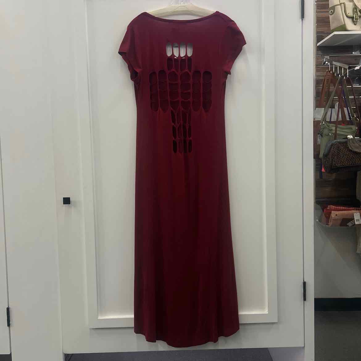 Love Culture Size L Burgundy Preloved Dress