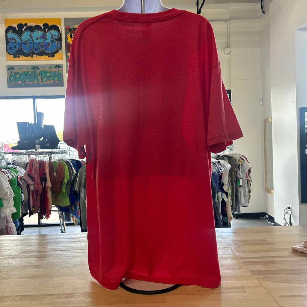 Star Wars Size 2XL Red Preloved T-Shirt SS