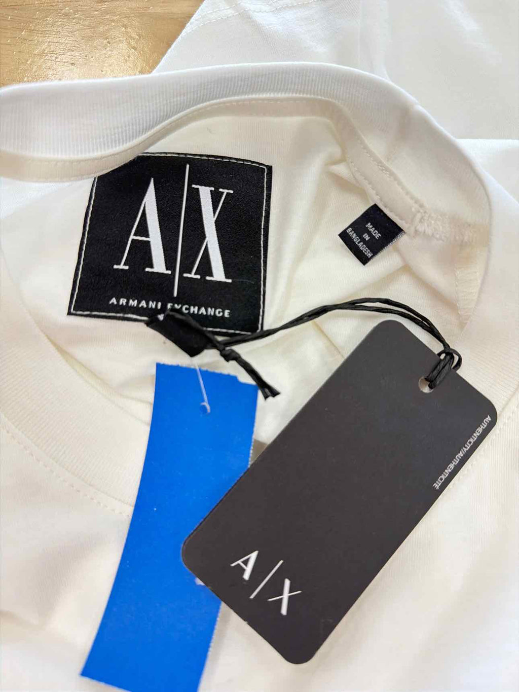 Armani Size M Off White New MENS T-shirt
