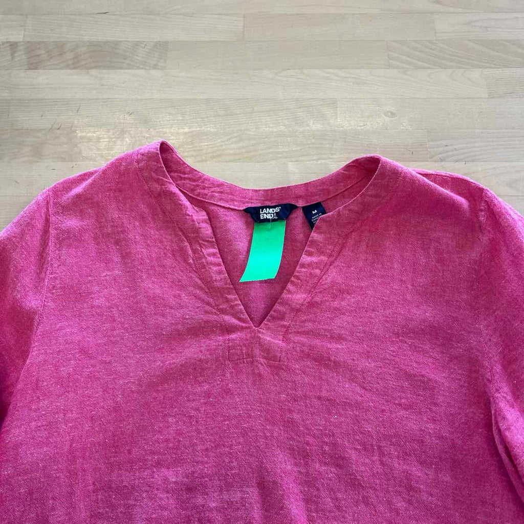 Lands End Size M Pink Preloved Tunic