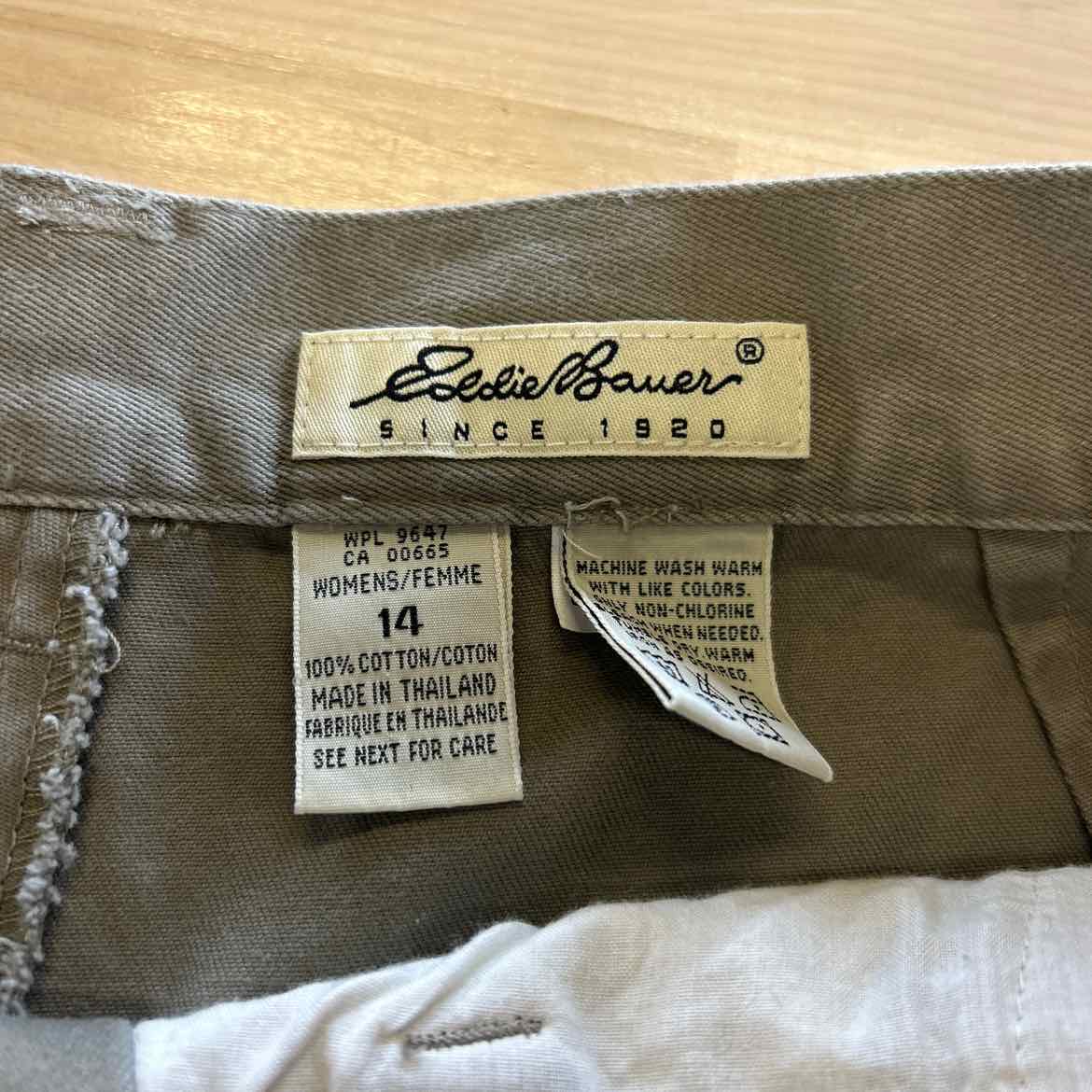 Eddie Bauer Size 14 Tan Shorts