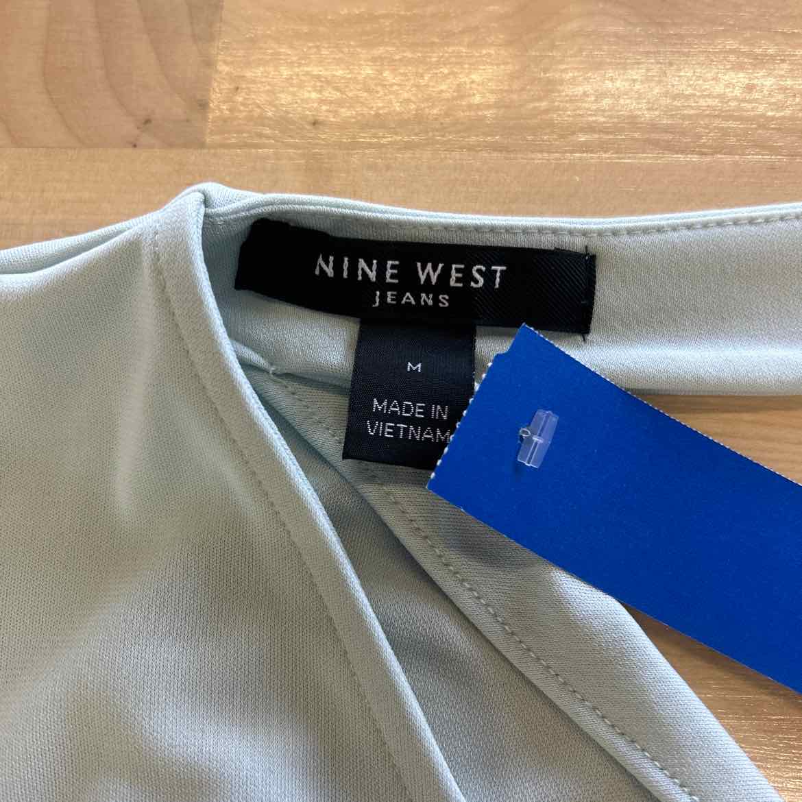 Nine West Size M Blue Tank