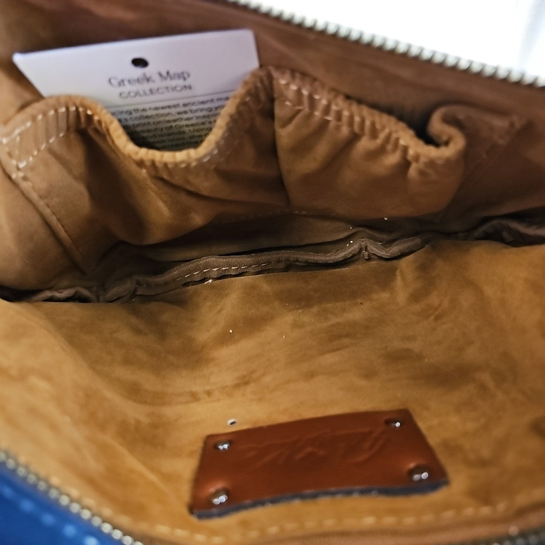 Patricia Nash Tinchi Medium Belt Bag - Greek Map