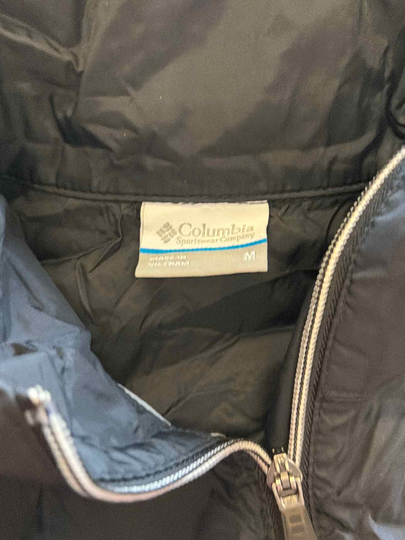 Columbia Size M Black Jacket