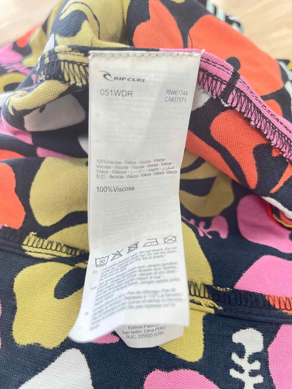 Rip Curl Size XL Hibiscus Heat Halter Sleeveless Dress