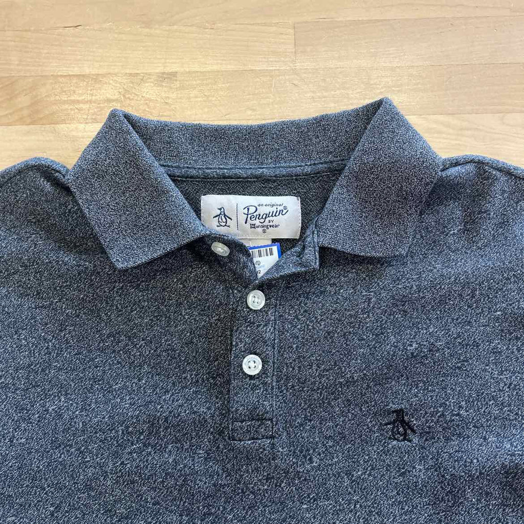 Penguin Size S Gray Preloved MENS Polo