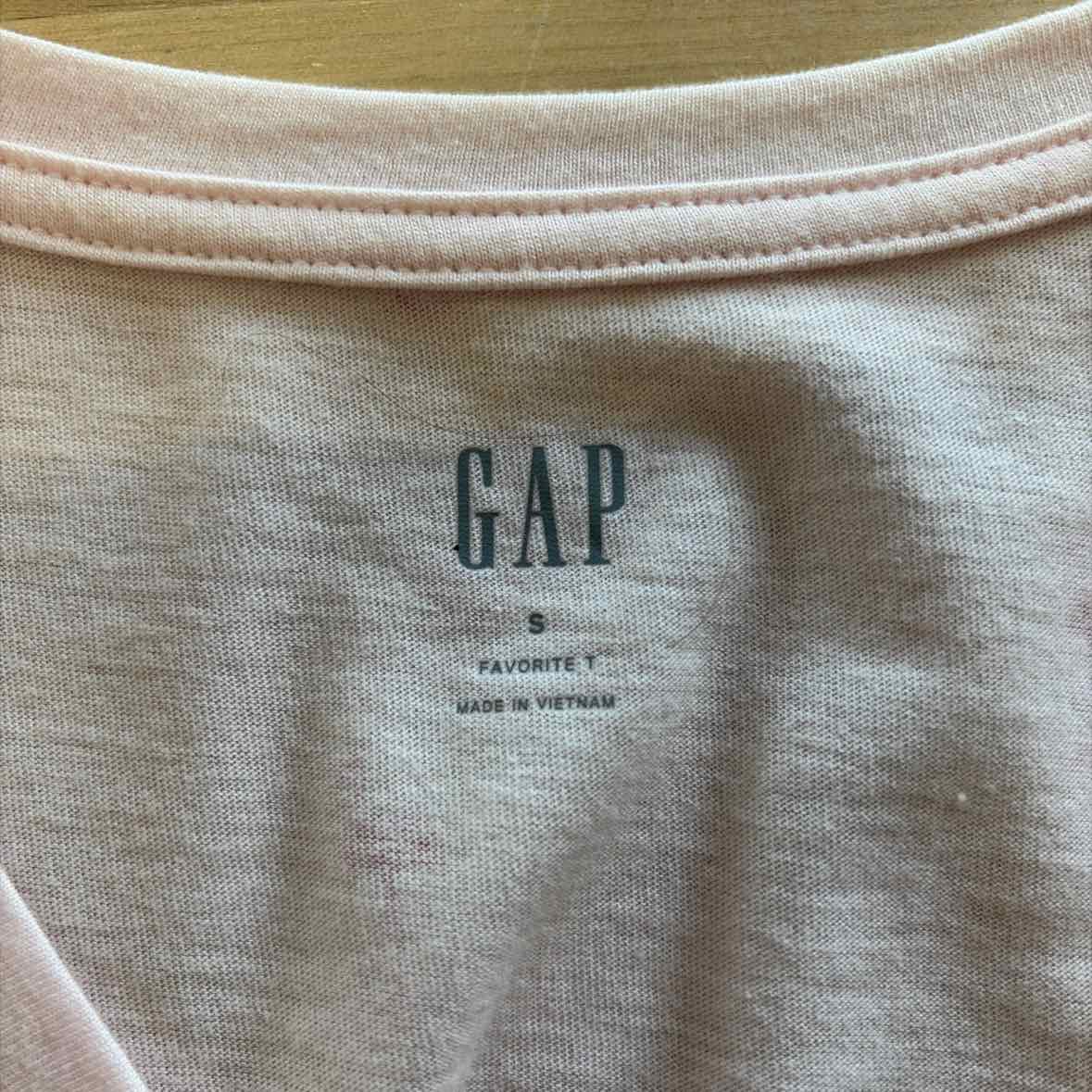 Gap Size S Pink Preloved T-Shirt SS
