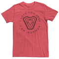 zuni Size L Red Men's Marvel Iron Man's Heart Tee