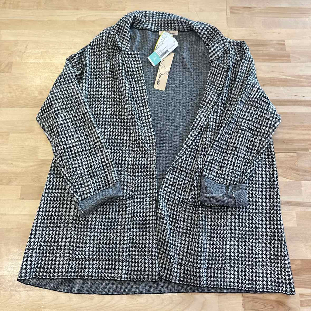 Les Serein Size XXL BLACK & WHITE Blazer