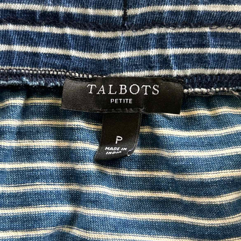 Talbots Size P Blue Preloved Skirt
