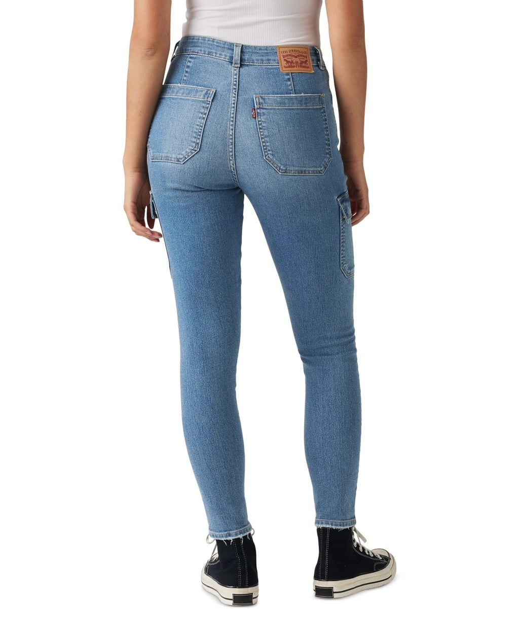 Levi's Women's 721 High-Rise Skinny Cargos Jeans