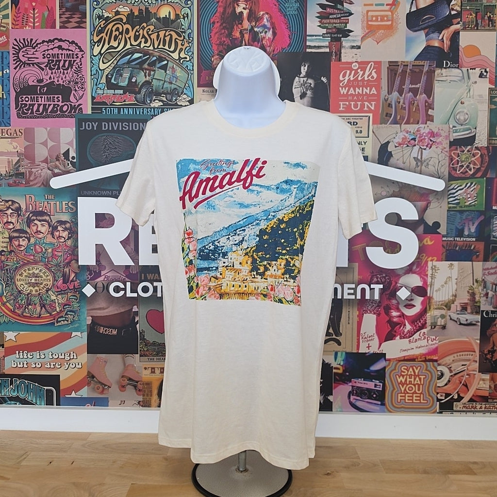 Self E Size XS Amalfi Coast Graphic-Print T-Shirt