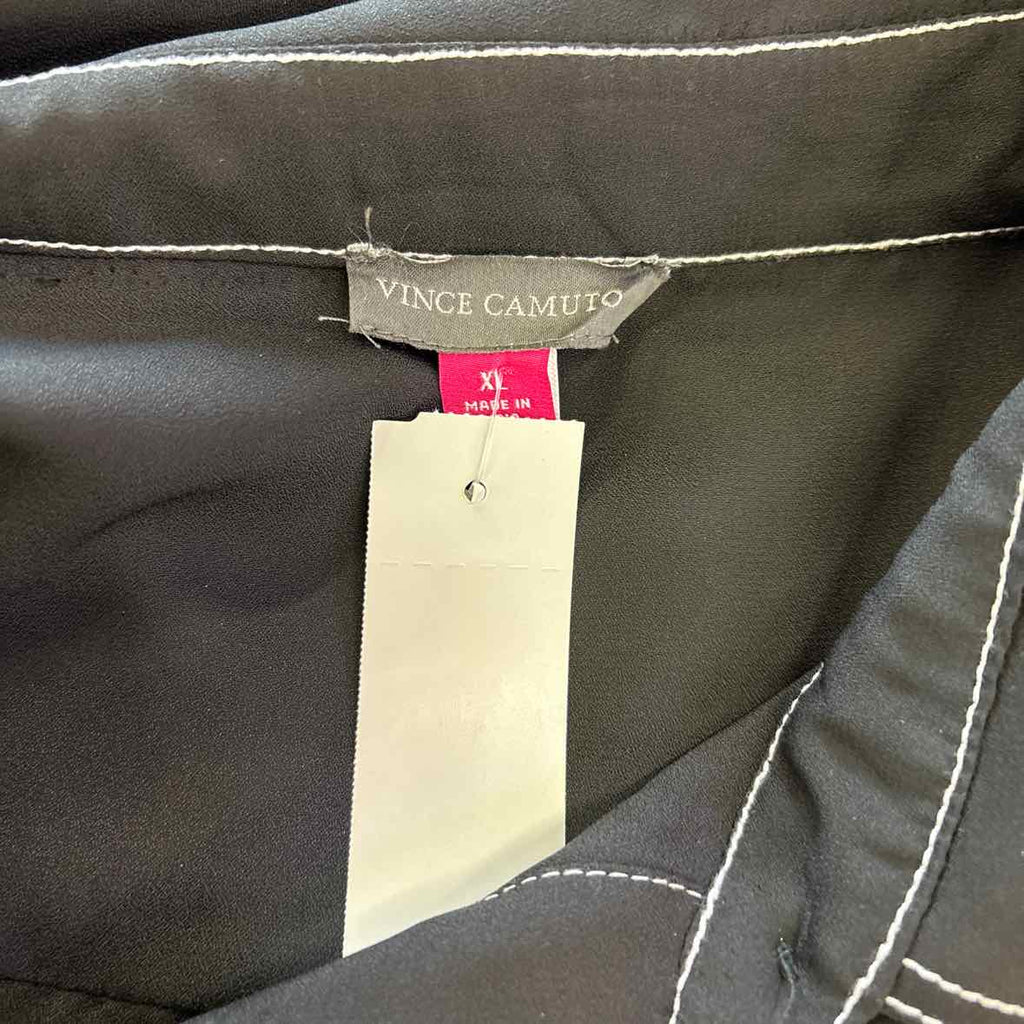 Vince Camuto Button Shirtdress