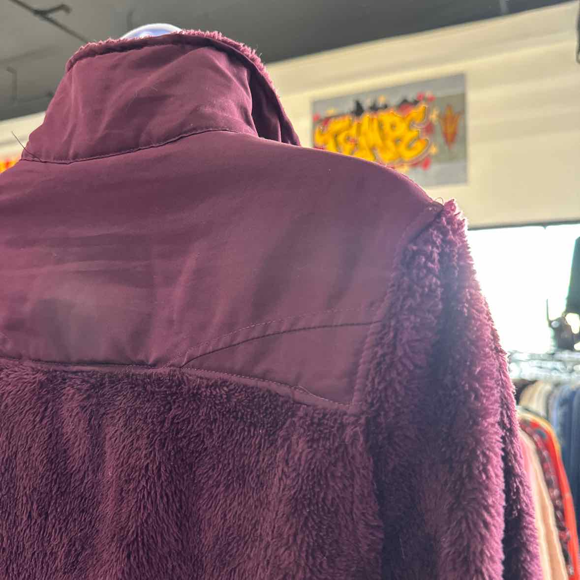 Vertical Design Size S Purple Jacket