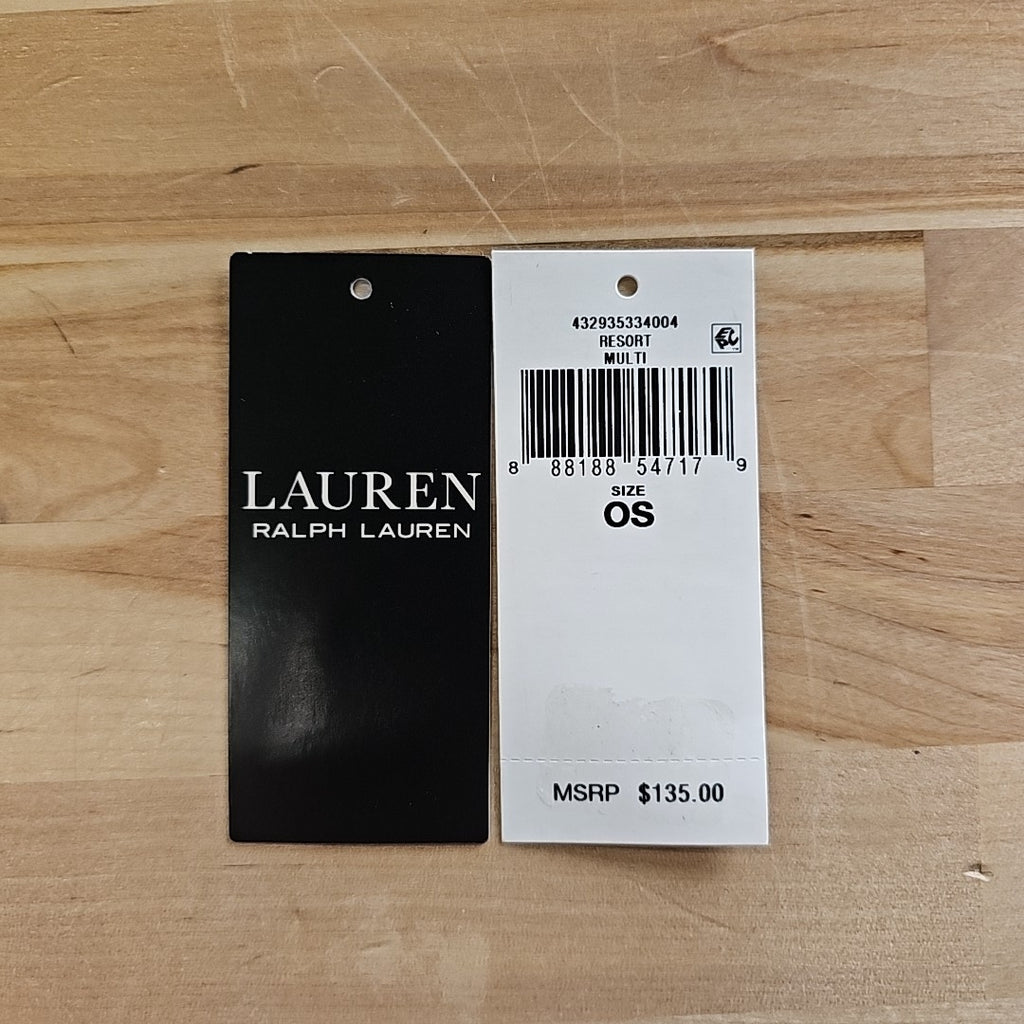 Ralph Lauren Multi-Color Leather Wristlet