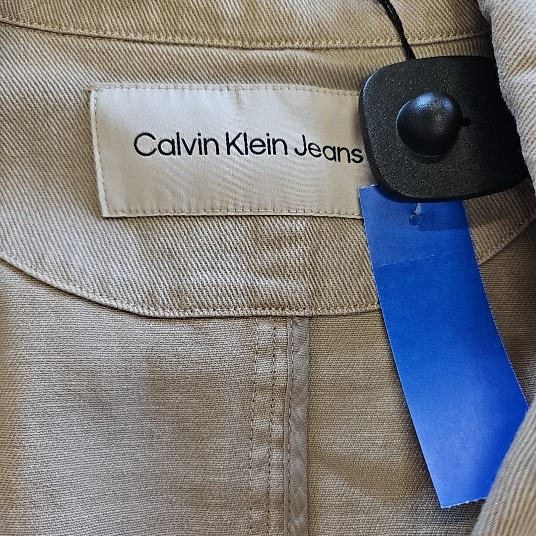 Calvin Klein Size XL Tan Jacket