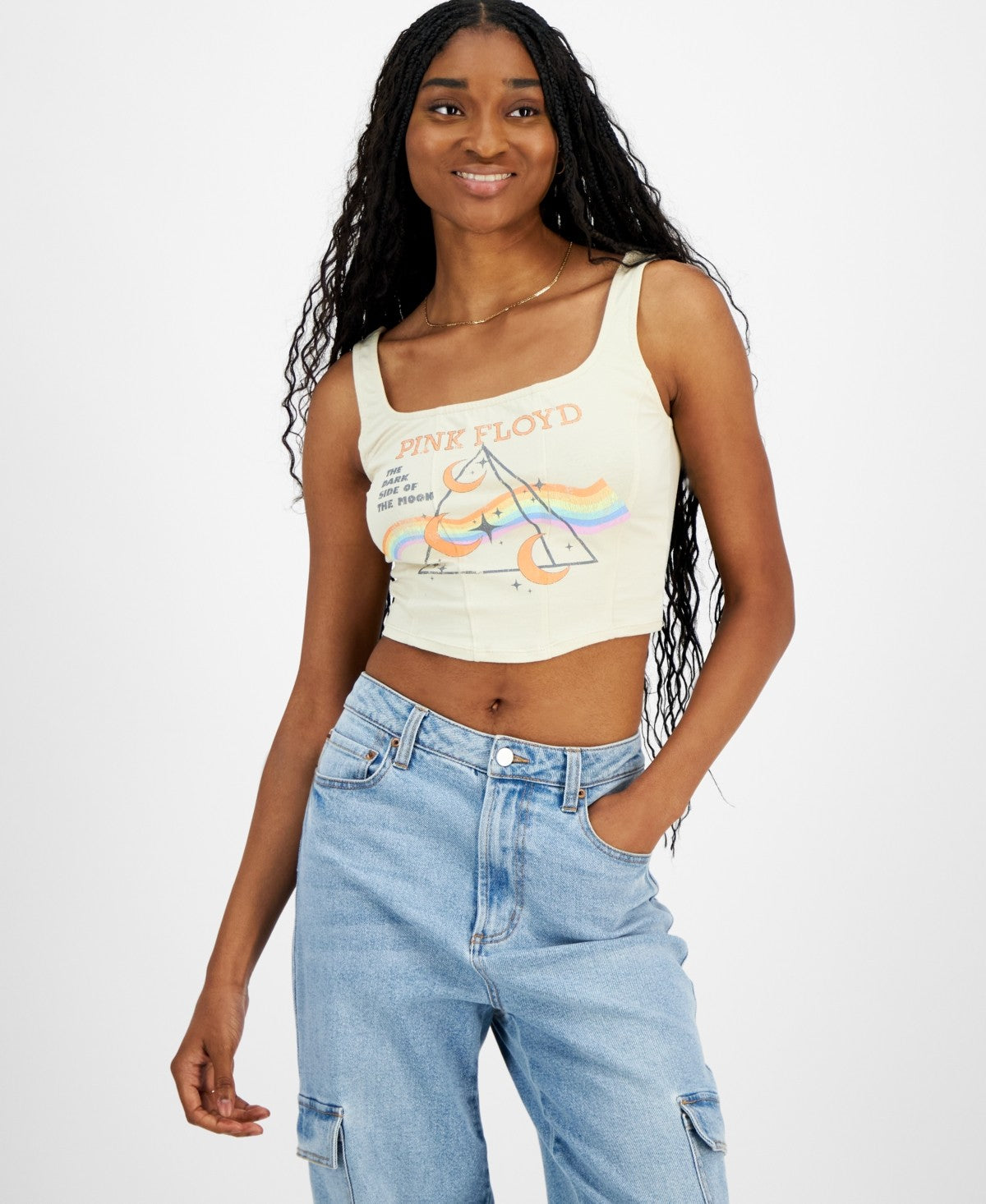 Grayson Size M Beige Tank