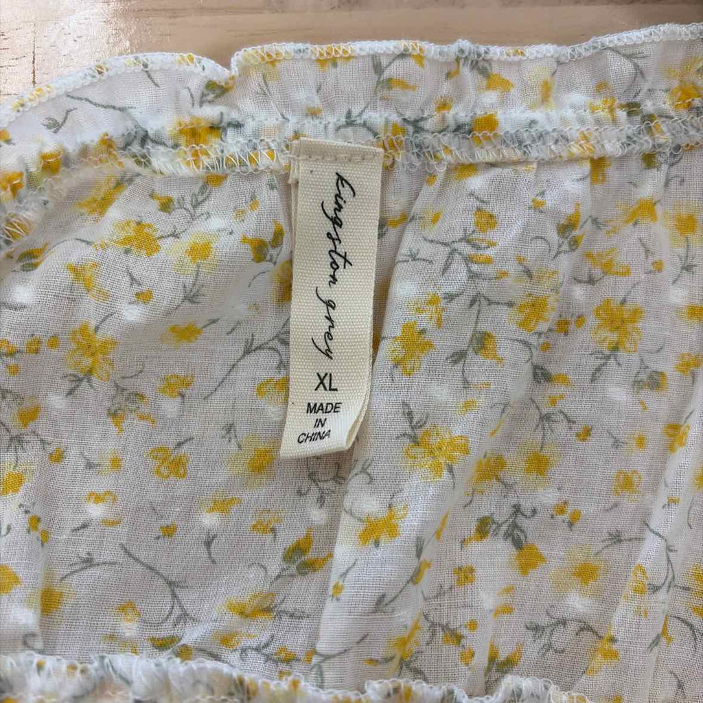 kingston grey Size XL Yellow New Dress