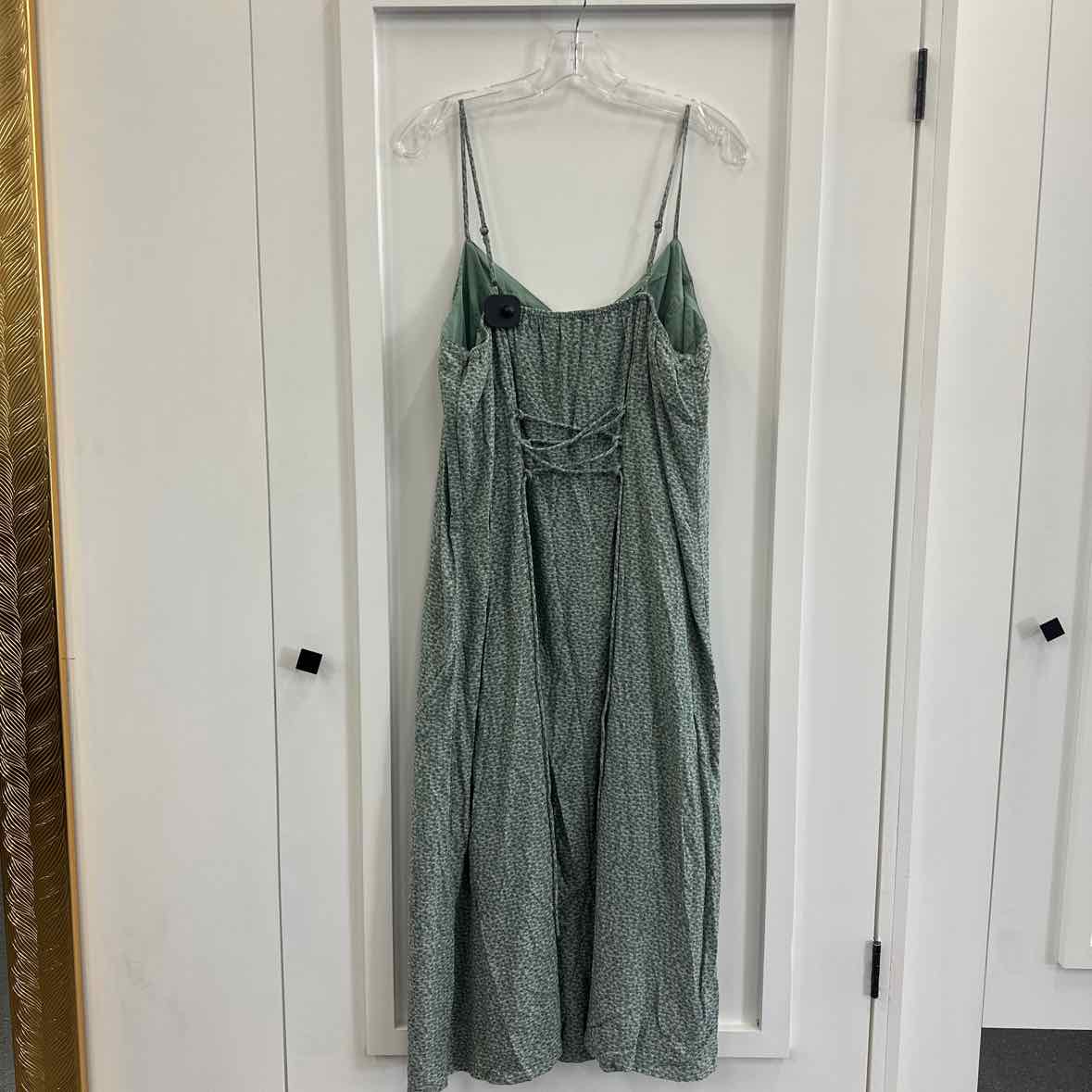 Lucky Brand Size XXL Green Dress